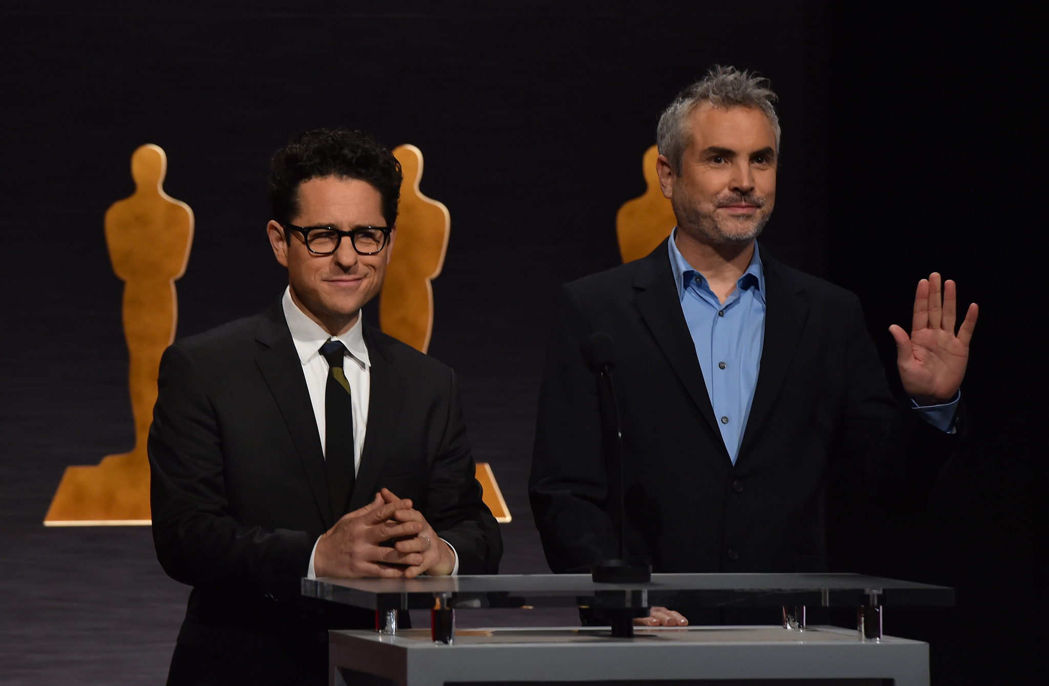 J.J. Abrams and Alfonso Cuarón