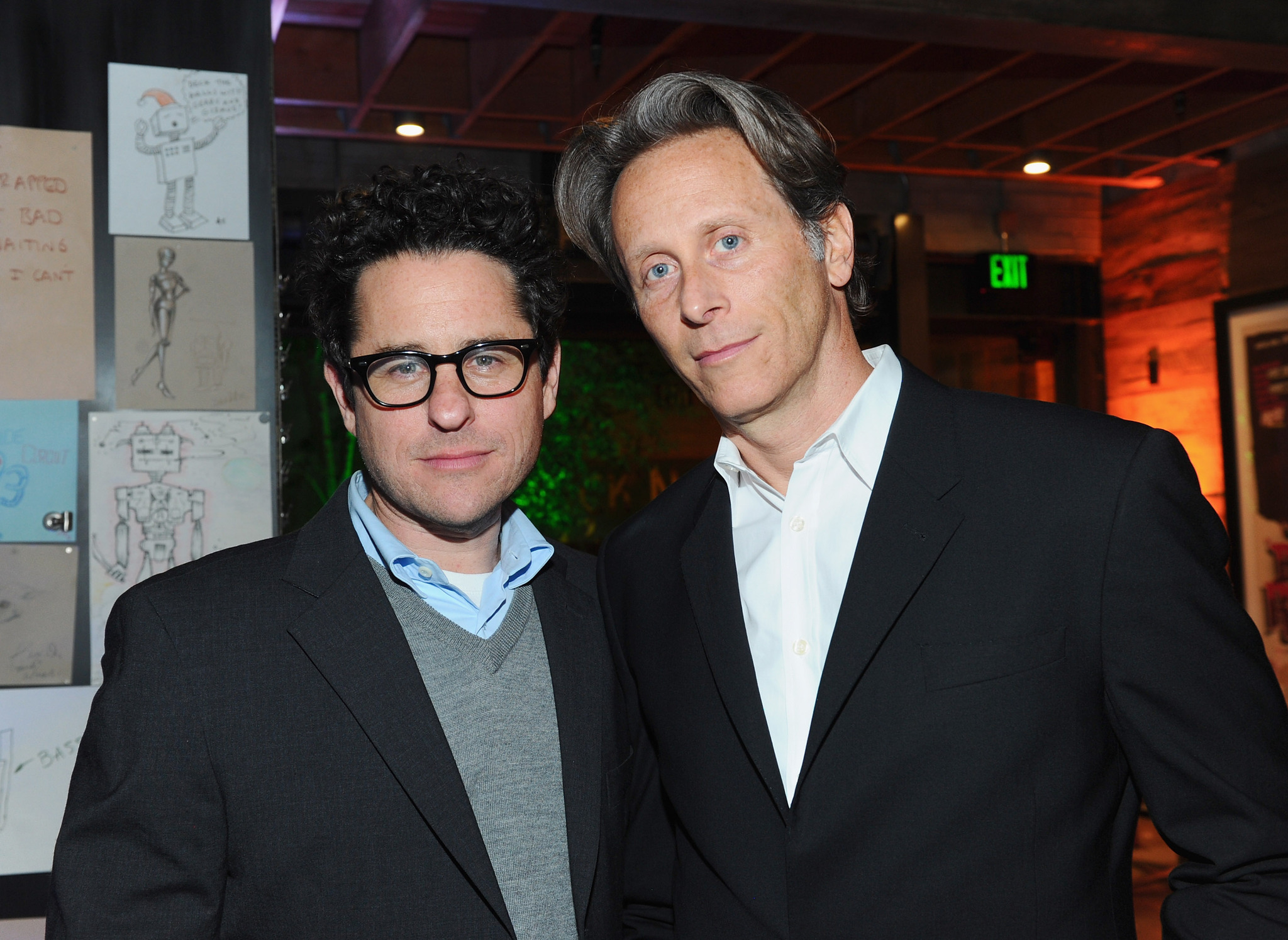 Steven Weber and J.J. Abrams