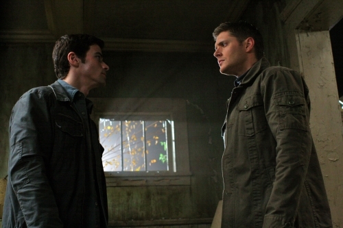 Still of Jensen Ackles and Matt Cohen in Supernatural (2005)