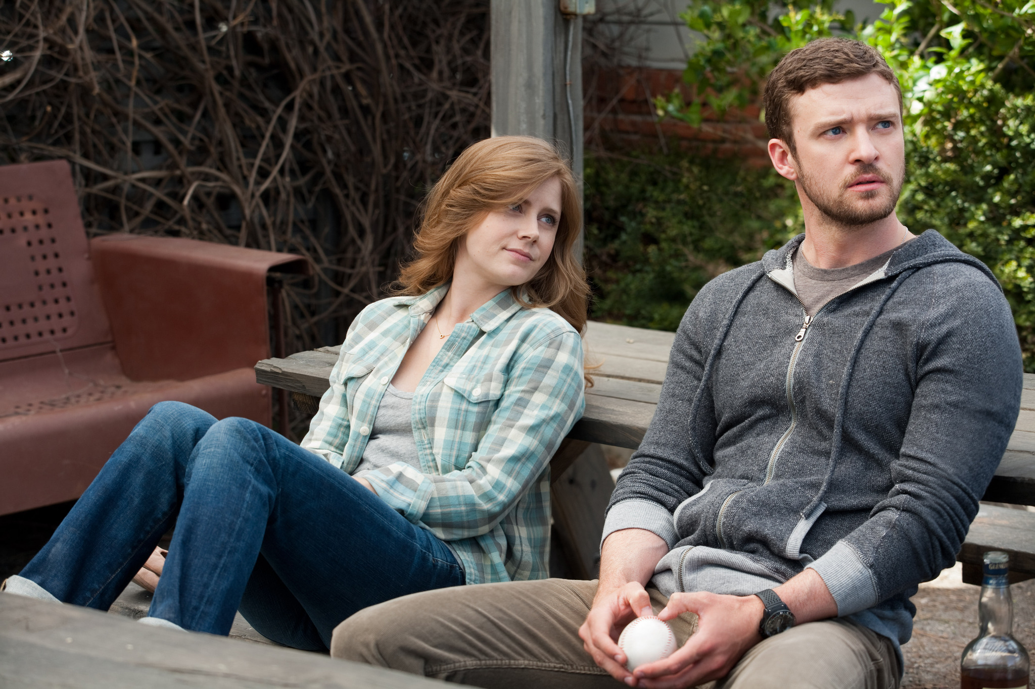 Still of Justin Timberlake and Amy Adams in Trouble with the Curve (2012)
