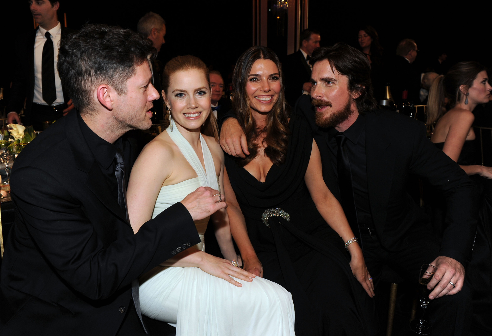 Christian Bale and Amy Adams