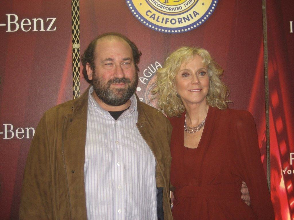 Daniel Adams and Blythe Danner at the Palm Springs International Film Festival, 2010