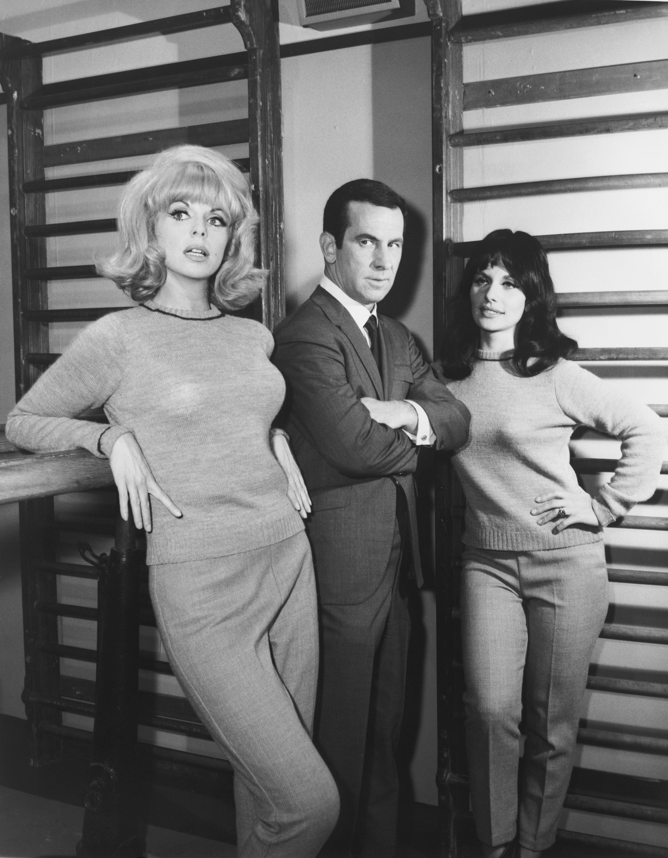 Still of Don Adams, Patti Gilbert and Tanya Lemani in Get Smart (1965)