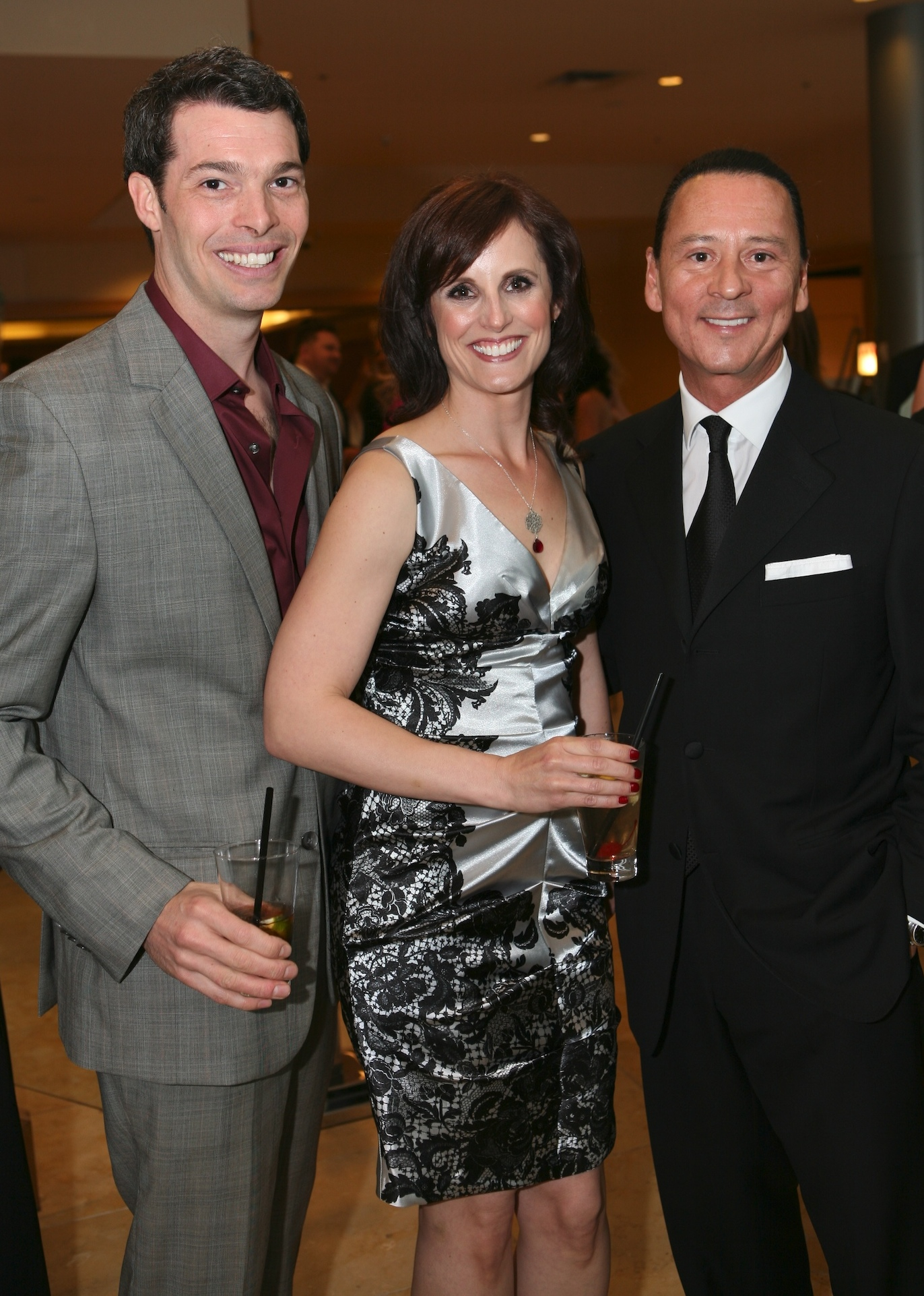 Bryce Norman, Enid-Raye Adams and Walter Daroshin at the 15th Annual Leo Awards Gala.
