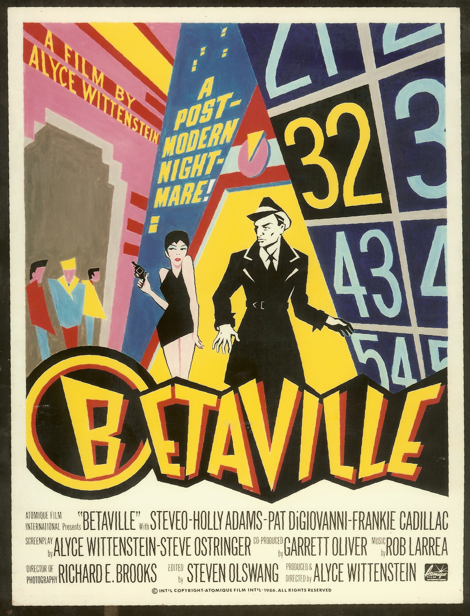 Betaville Poster 1986
