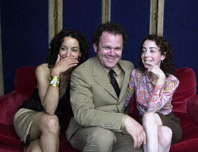 John C. Reilly, Jennifer Beals and Jane Adams at event of The Anniversary Party (2001)