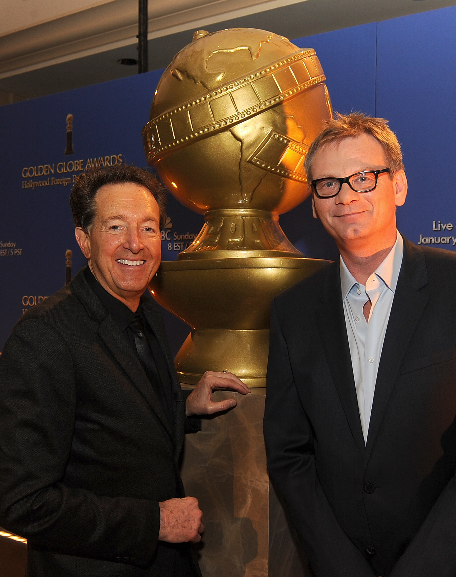 Barry Adelman and Theo Kingma at event of 71st Golden Globe Awards (2014)