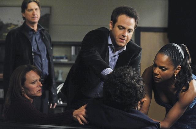 Still of Paul Adelstein, Clare Carey and Audra McDonald in Private Practice (2007)