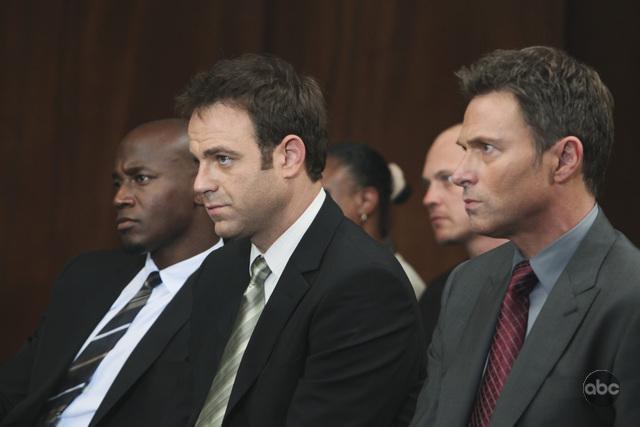 Still of Tim Daly, Taye Diggs and Paul Adelstein in Private Practice (2007)
