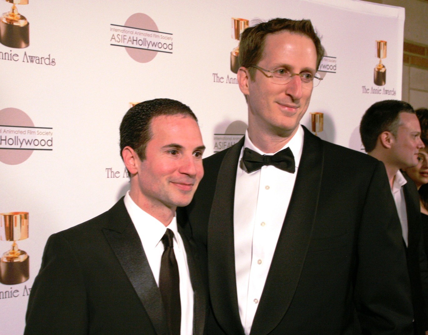 Jonathan Aibel and Glenn Berger at event of Kung Fu Panda (2008)