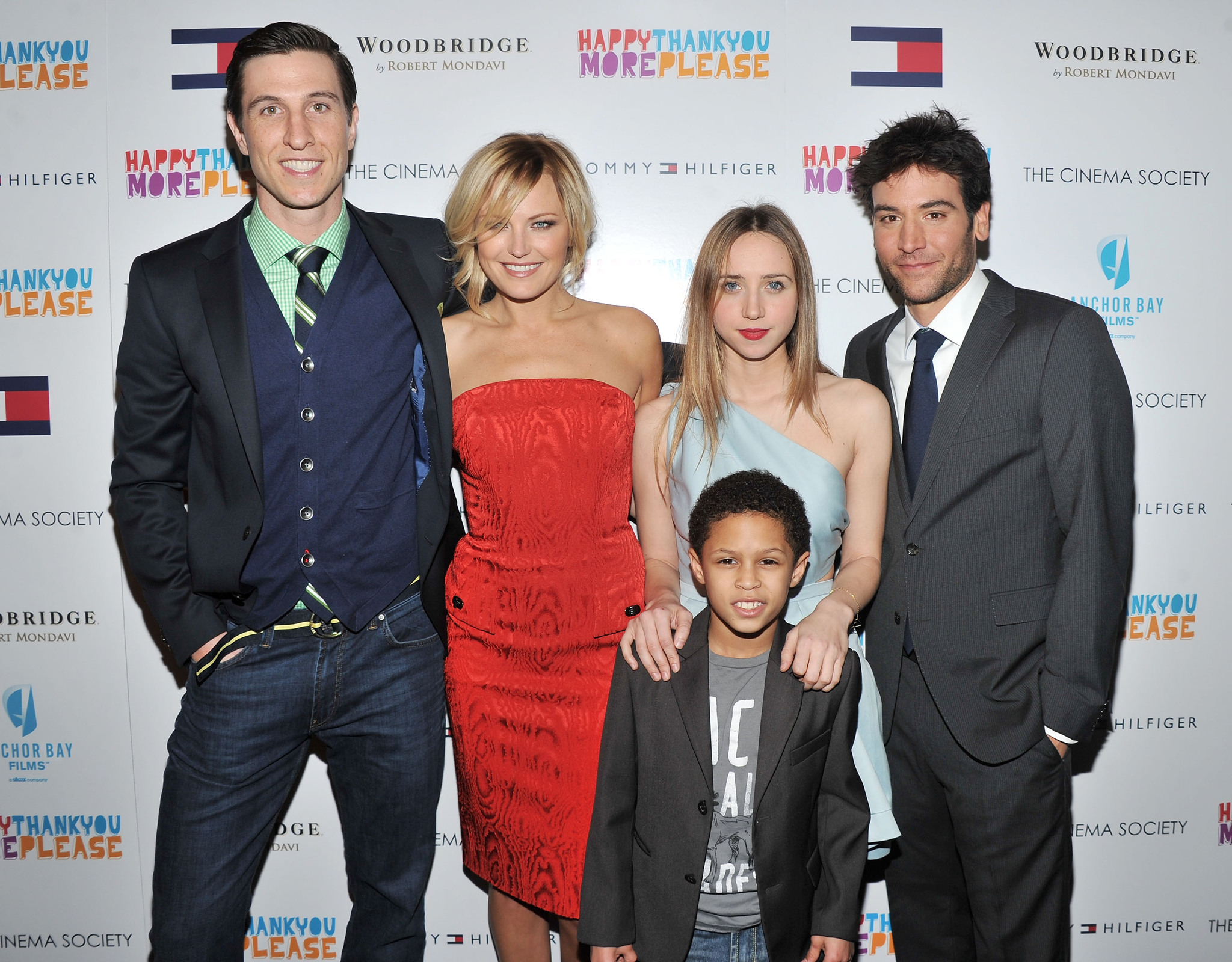 Malin Akerman, Pablo Schreiber, Josh Radnor, Zoe Kazan and Michael Algieri at event of Happythankyoumoreplease (2010)