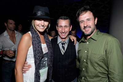 David Arquette, Malin Akerman and Adam Shankman