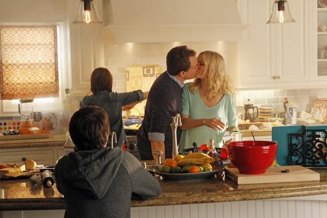 Still of Malin Akerman and Bradley Whitford in Trophy Wife (2013)