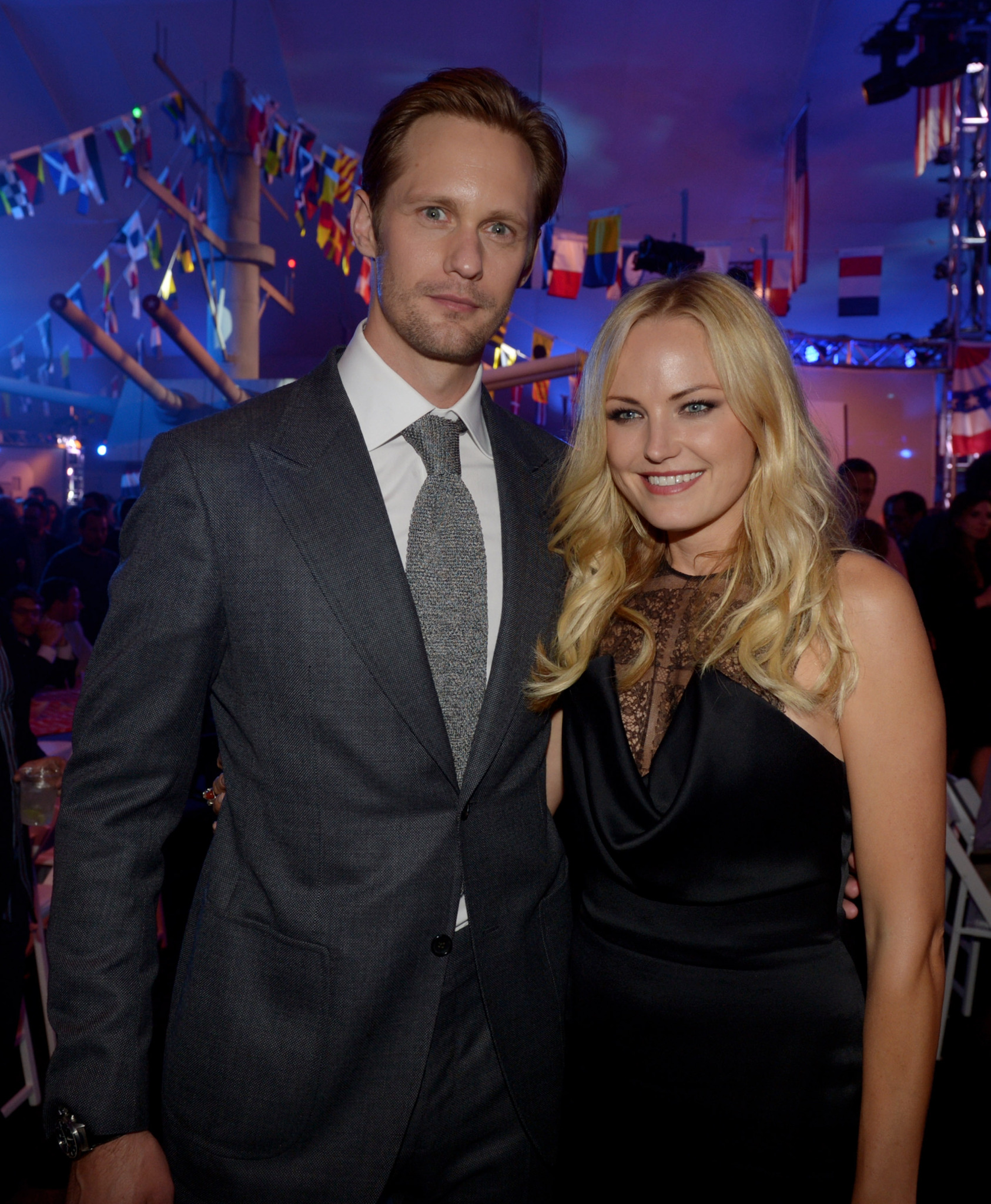 Alexander Skarsgård and Malin Akerman at event of Laivu musis (2012)