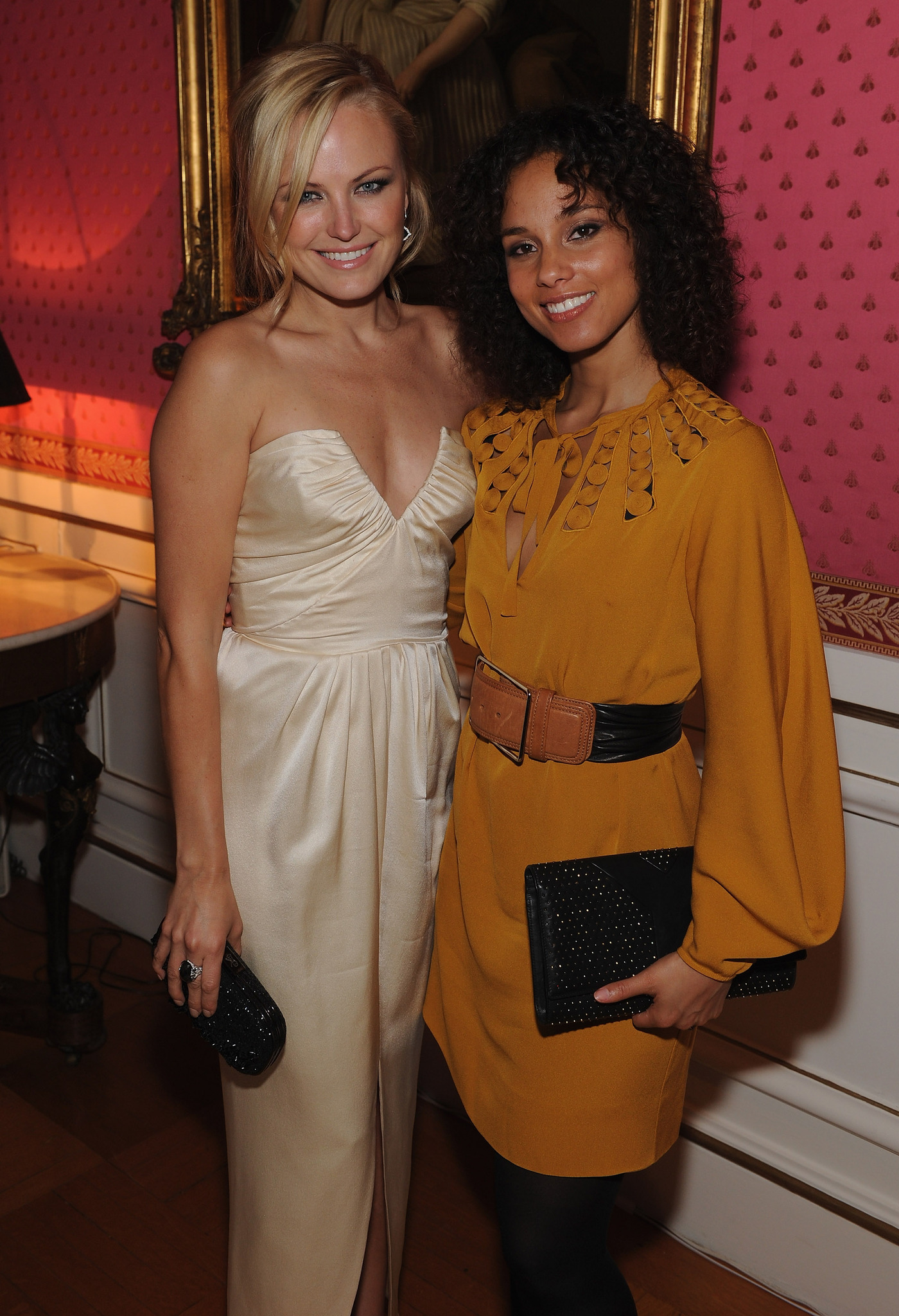 Malin Akerman and Alicia Keys