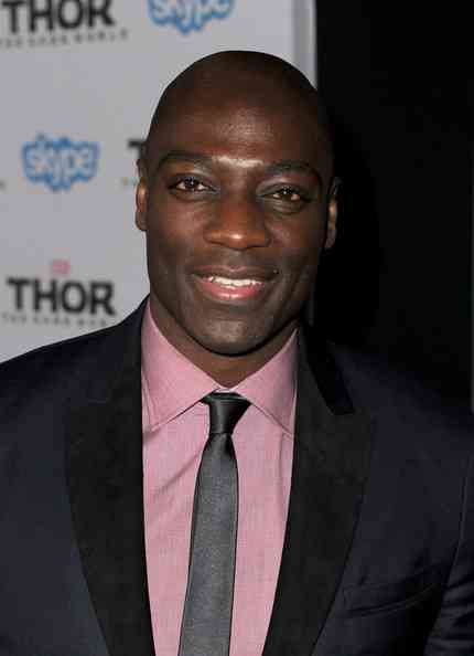 Adewale attends THOR the dark world premiere - playing dual roles of Algrim/Kurse