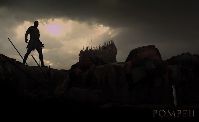 Adewale plays ATTICUS in POMPEII'S epic battle scene