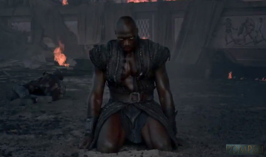 Adewale plays formidable Gladiator in ATTICUS in Paul W.S. Andersons POMPEII