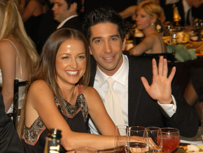 David Schwimmer and Carla Alapont