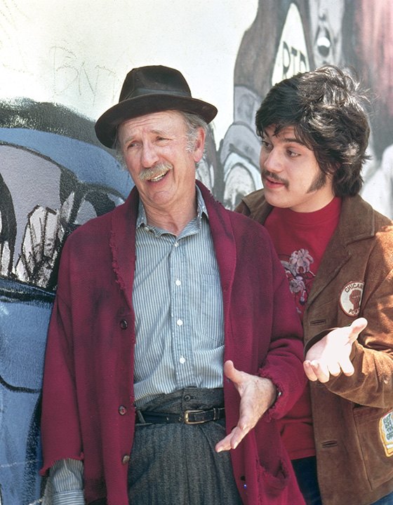 Still of Jack Albertson and Freddie Prinze in Chico and the Man (1974)