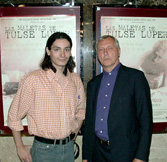 with Peter Greenaway at Tulse Luper´s promo