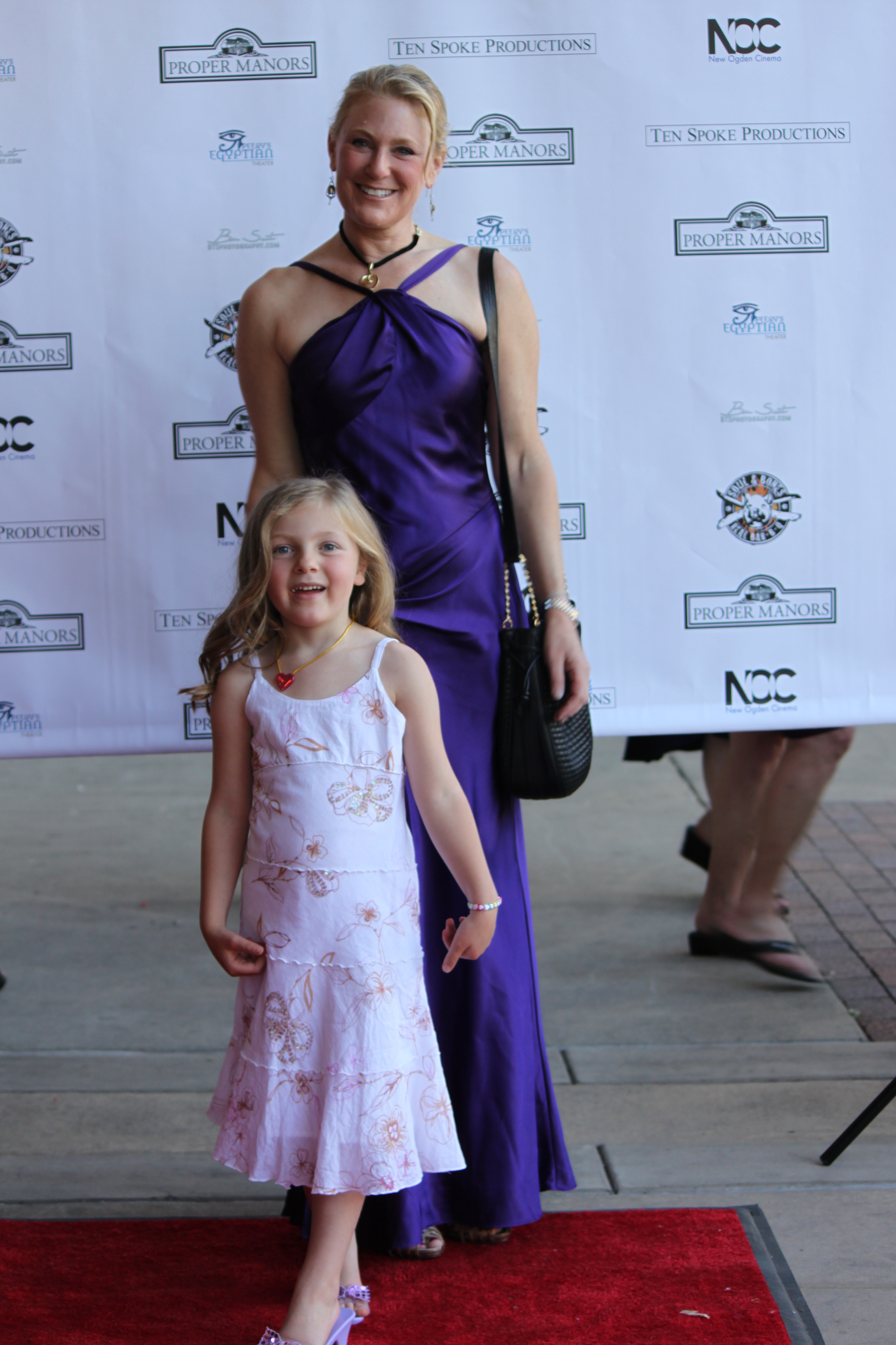 Sage and I attended the premiere of Proper Manors. A new webisoap at propermanors.tv,
