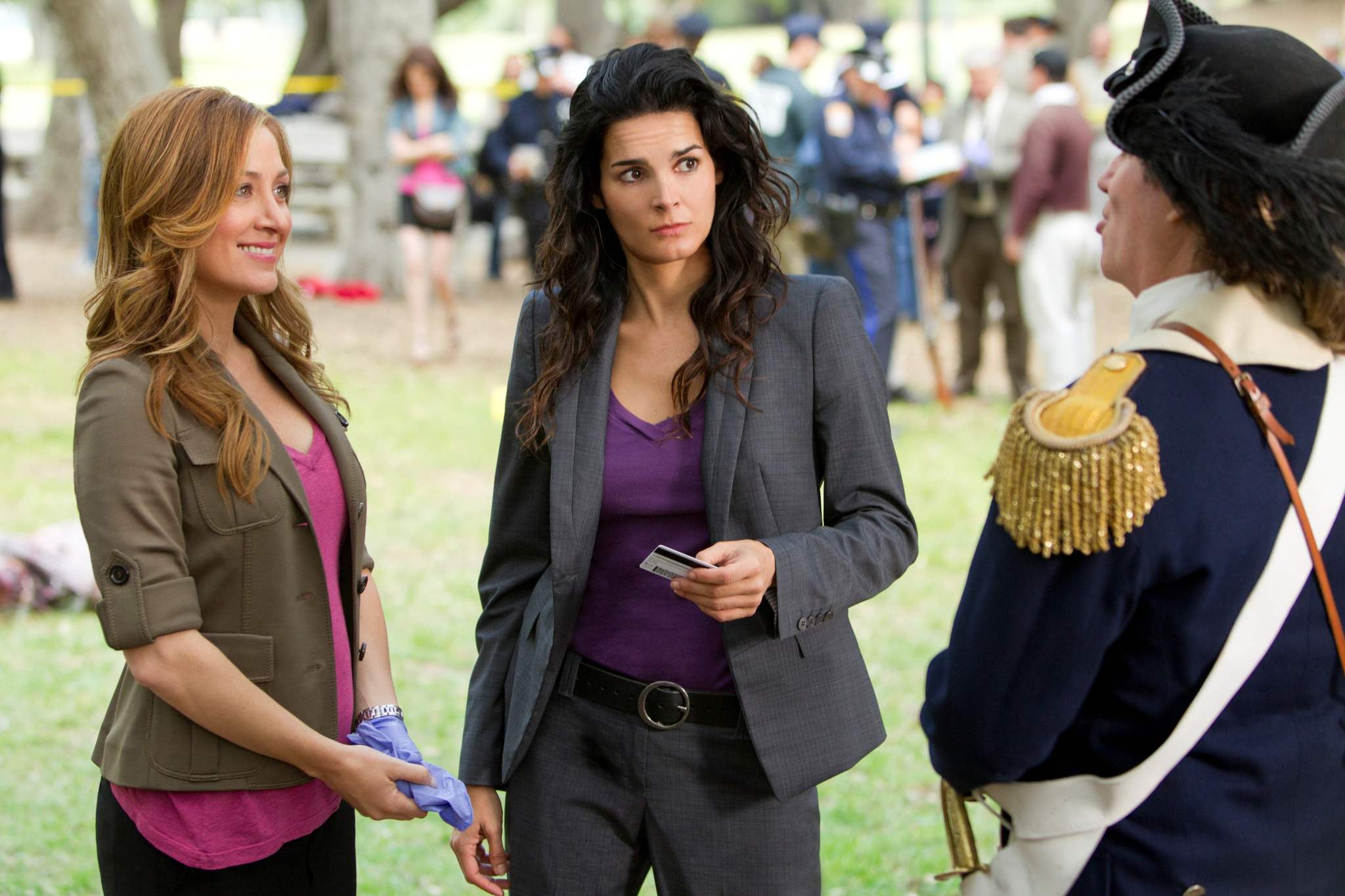 Still of Angie Harmon and Sasha Alexander in Rizzoli & Isles (2010)