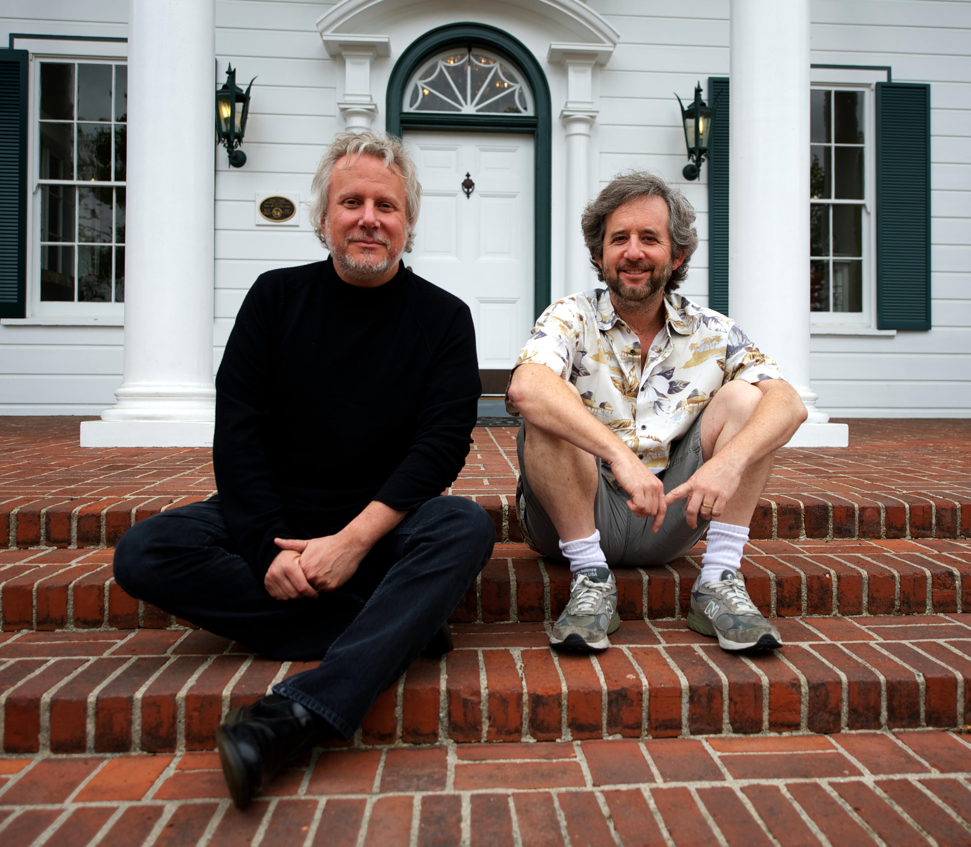 Larry Karaszewski and Scott Alexander at Culver Studios