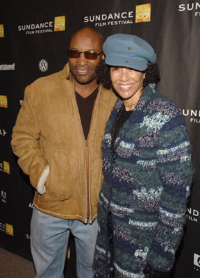 John Singleton and Stephanie Allain at event of Black Snake Moan (2006)