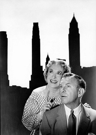 George Burns and Gracie Allen, c. 1955.