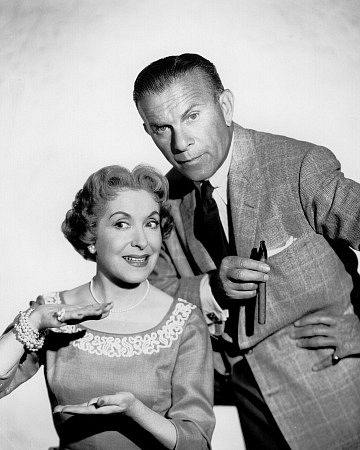 George Burns and Gracie Allen, c. 1955/CBS