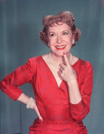 Gracie Allen, c. 1955.