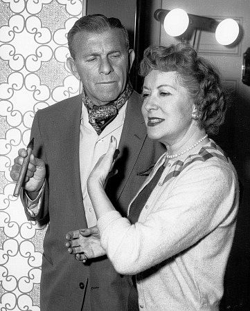 George Burns and Gracie Allen on 