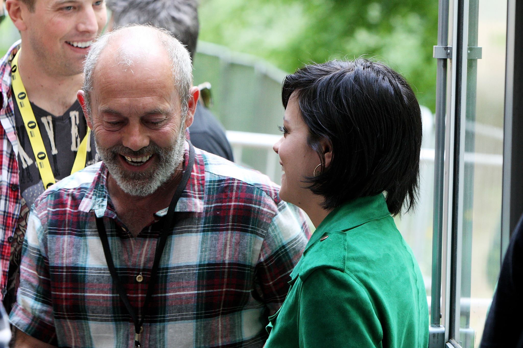 Keith Allen and Lily Allen