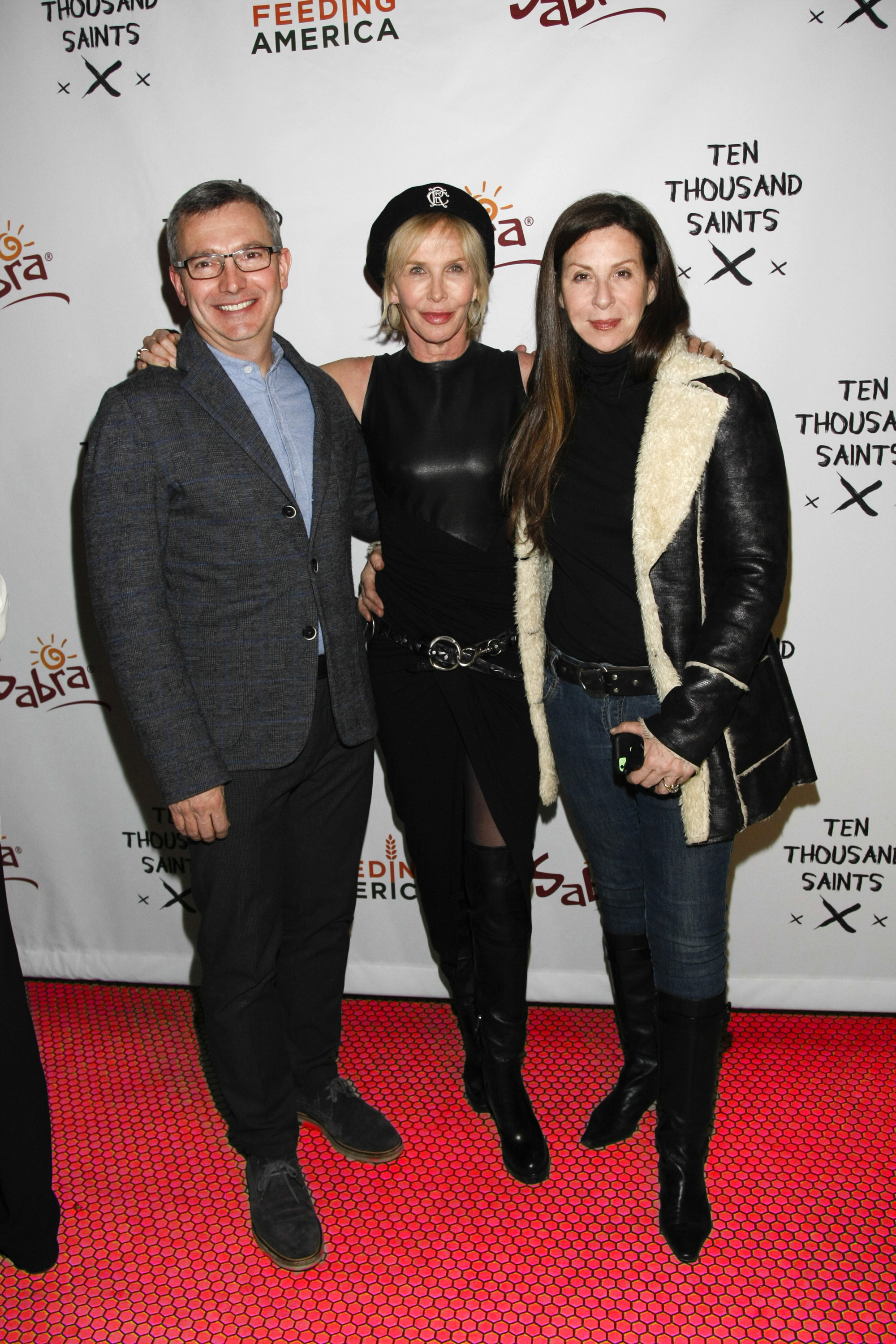 Mary and Producer Trudie Skyler and financier Jon Wanzek at TEN THOUSAND SAINTS Premier in Sundance 2015