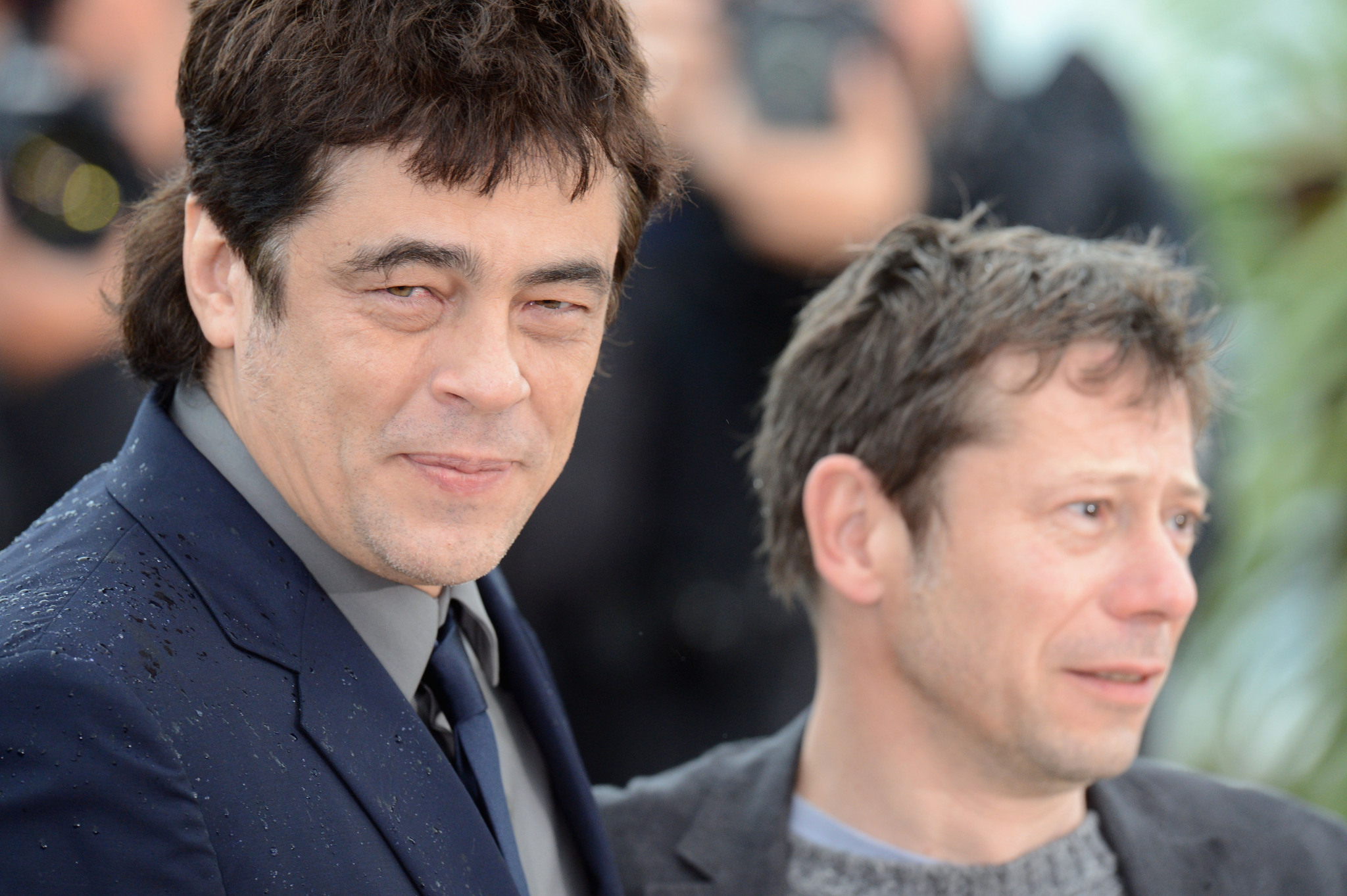 Benicio Del Toro and Mathieu Amalric at event of Jimmy P. (2013)