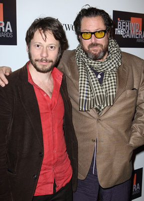 Mathieu Amalric and Julian Schnabel