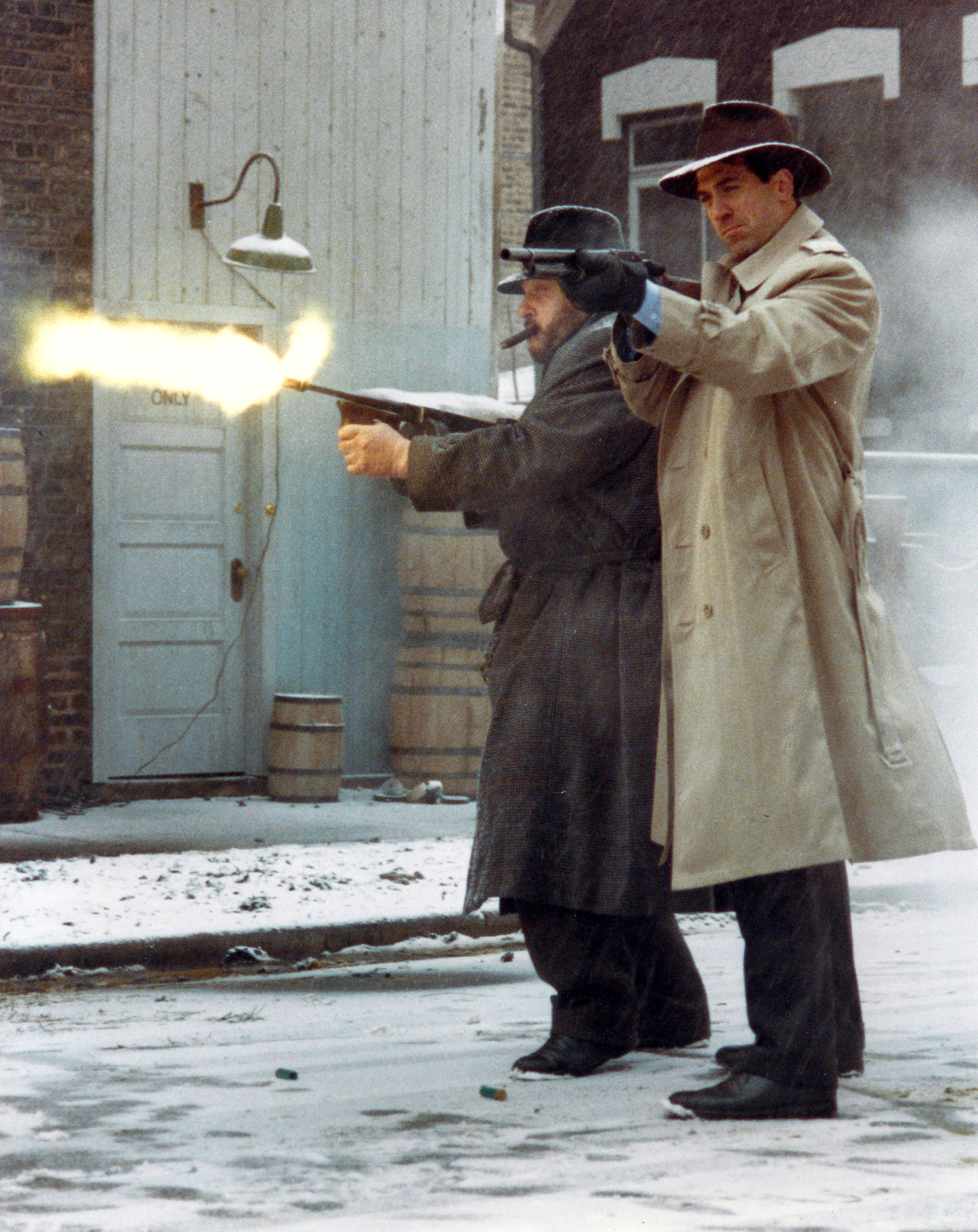 John Rhys-Davies and Tom Amandes in The Untouchables