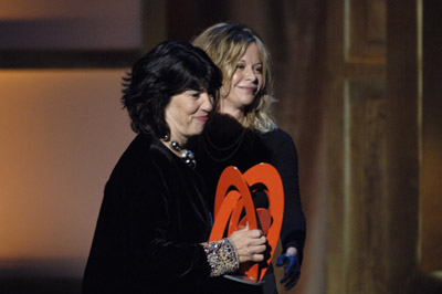 Meg Ryan and Christiane Amanpour