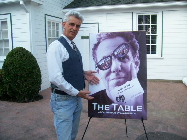 At the premiere of THE TABLE documentary