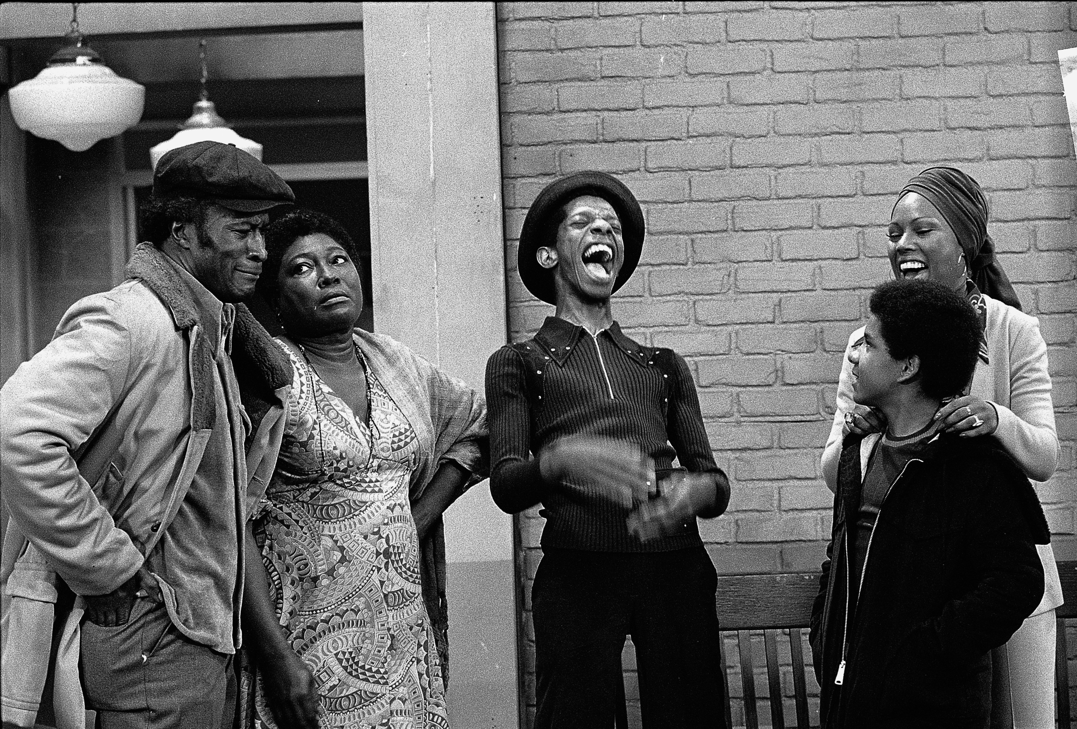 Still of John Amos, Ralph Carter, Ja'net DuBois, Esther Rolle and Jimmie Walker in Good Times (1974)