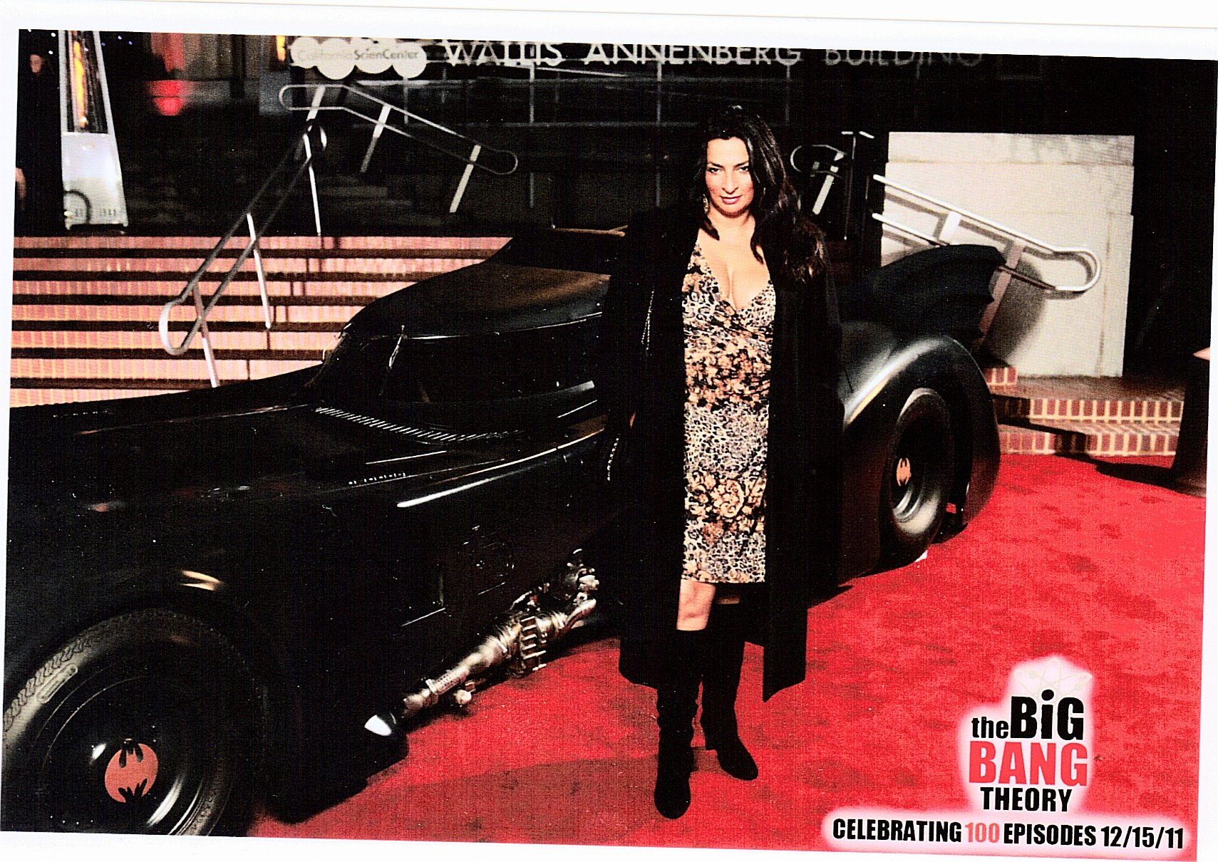 Alice Amter arrives at the 100th Episode Celebration of The Big Bang Theory, Thursday December 14th 2011.