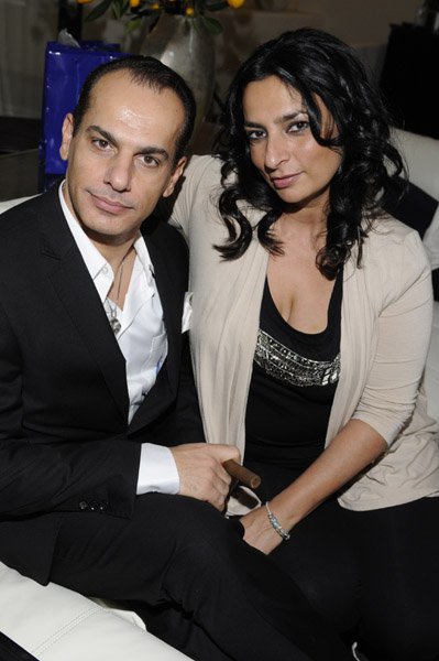 Alice Amter & Said Faraj, Golden Globes Gifting Suite, Beverly Hills January 15th 2011