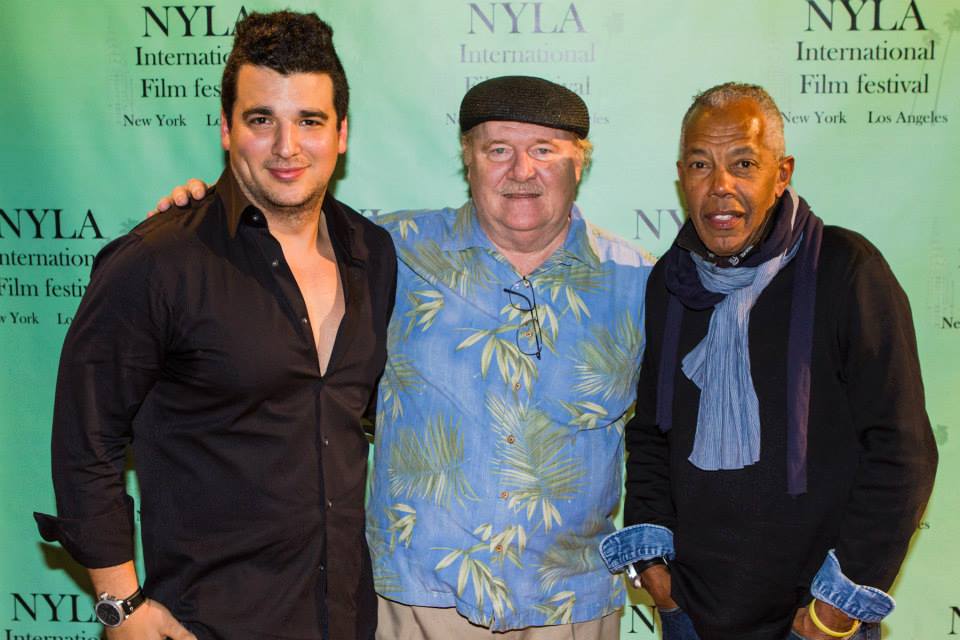 Ric Perez-Selsky, Director, Ken Magee, actor and Haskell Vaughn Anderson III at the 2013 NYLA International Film festival.