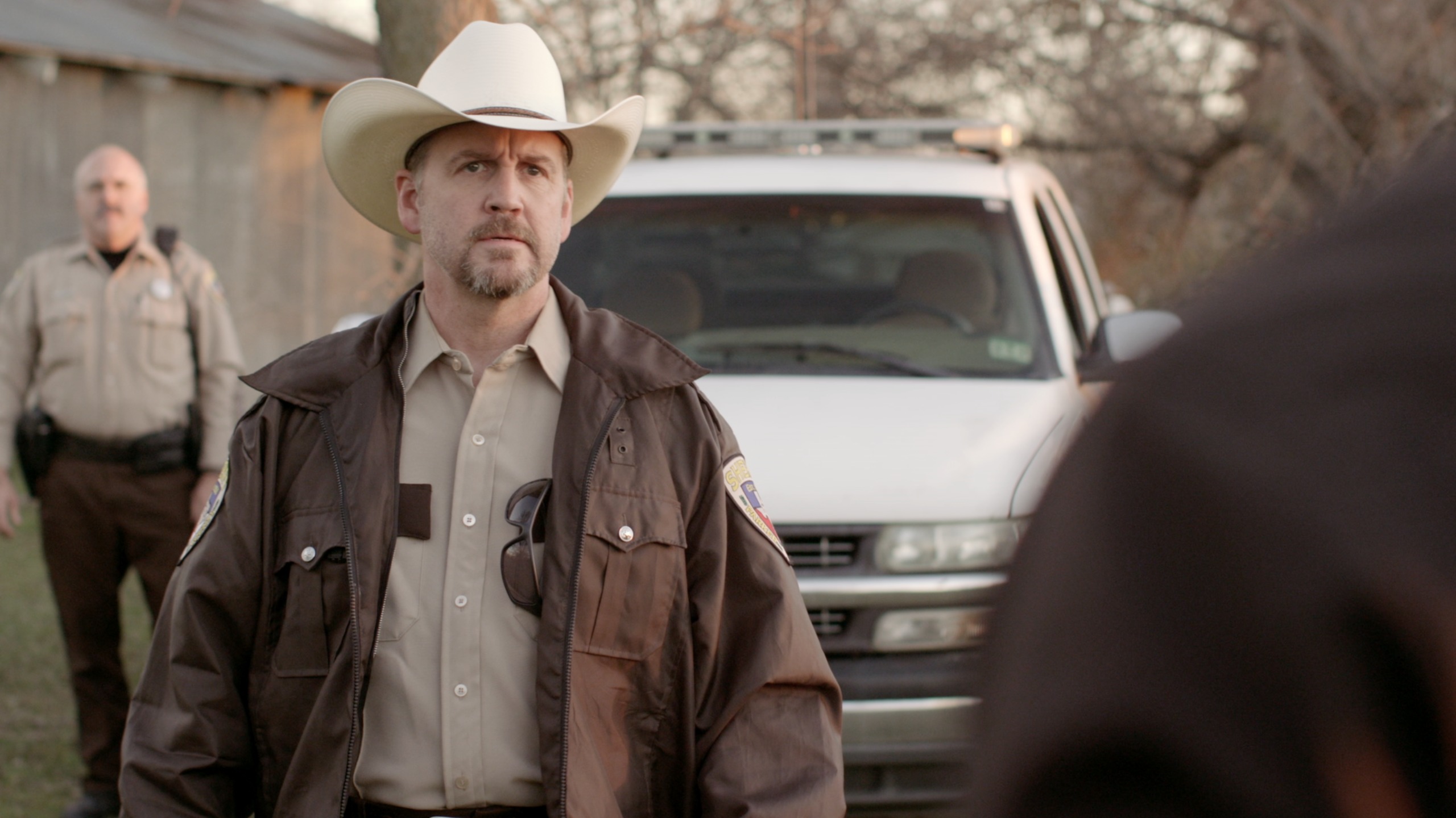 Still of Brent Anderson as Sheriff Joe Cain in Gallows Road
