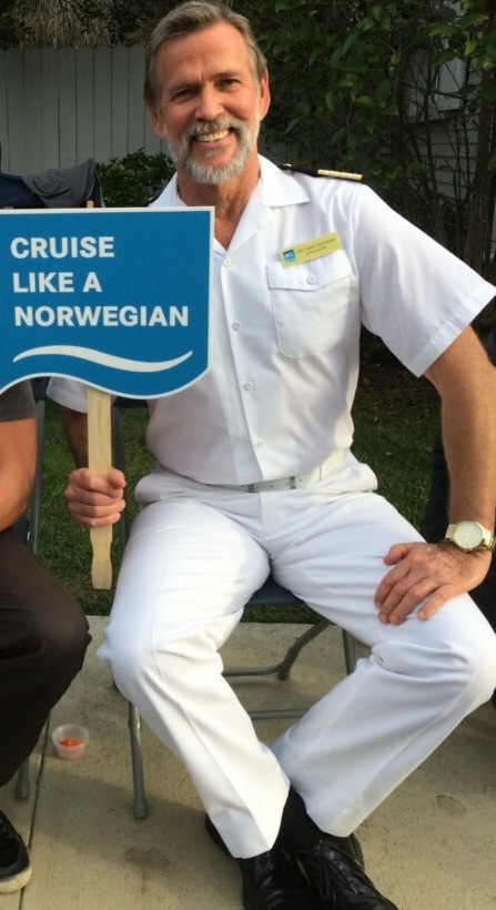 Patrick J. Andersen as Norwegian Cruise Captain for AARP National Commercial