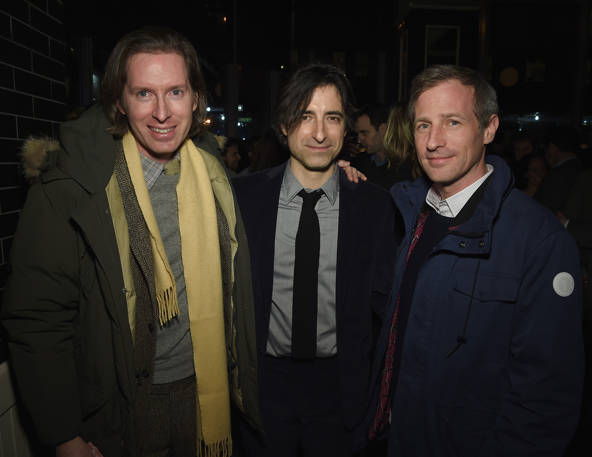 Noah Baumbach, Spike Jonze and Wes Anderson at event of While We're Young (2014)