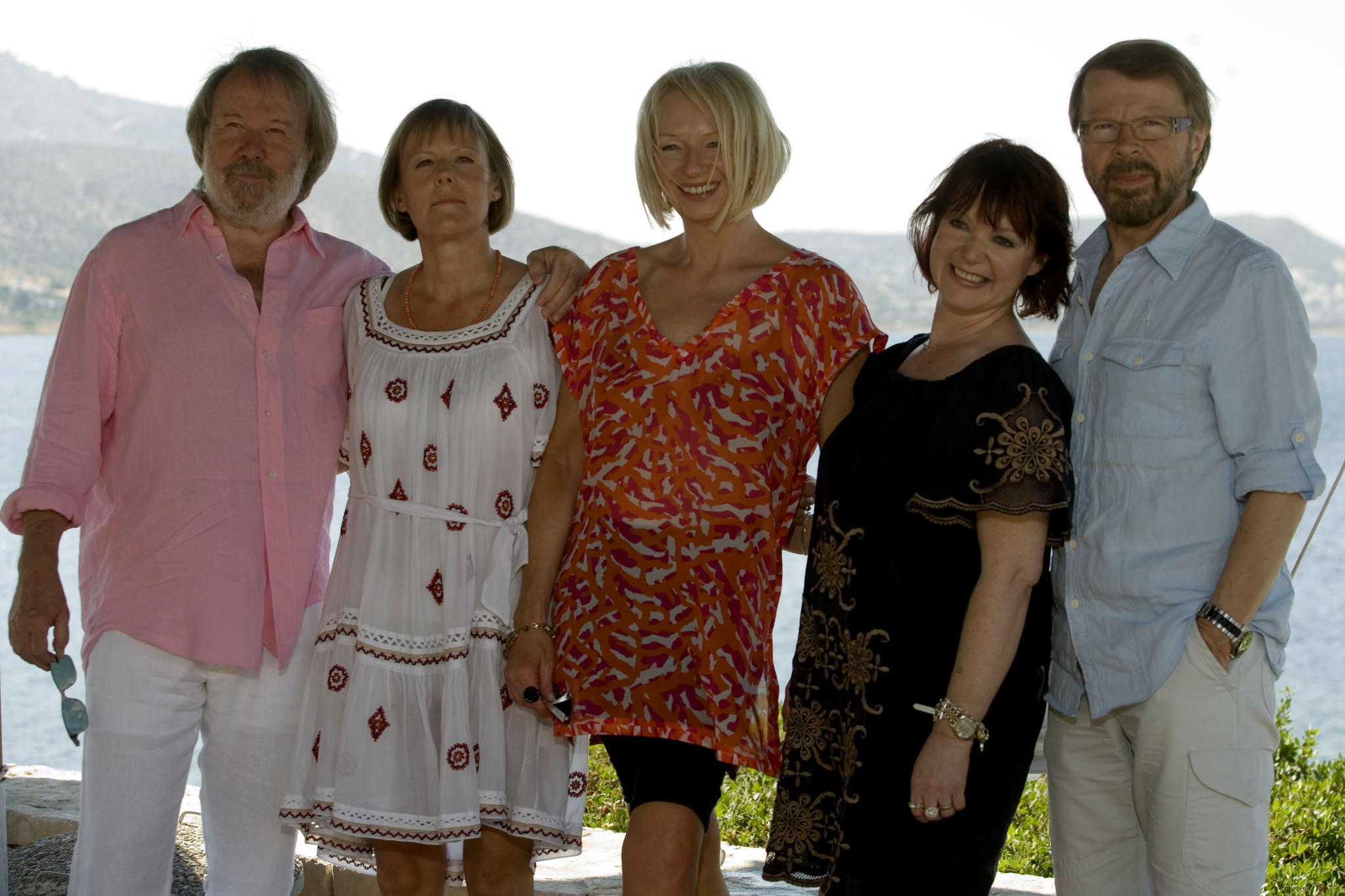 Benny Andersson, Catherine Johnson and Björn Ulvaeus at event of Mamma Mia! (2008)