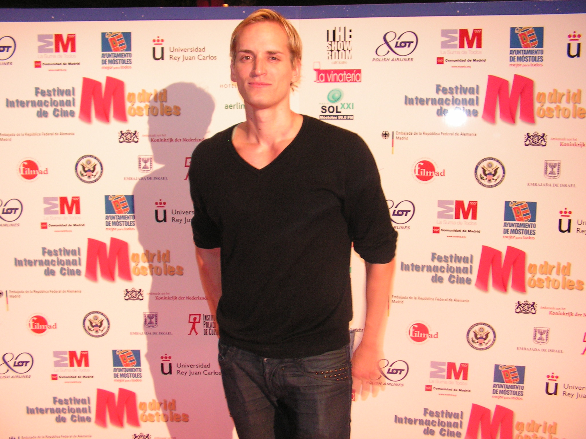 Director Casper Andreas at the screening of 