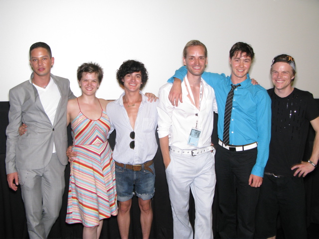 Writer/Director Casper Andreas and cast at the New York Premiere of 